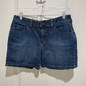St. John's Bay Dark Blue Jean Shorts